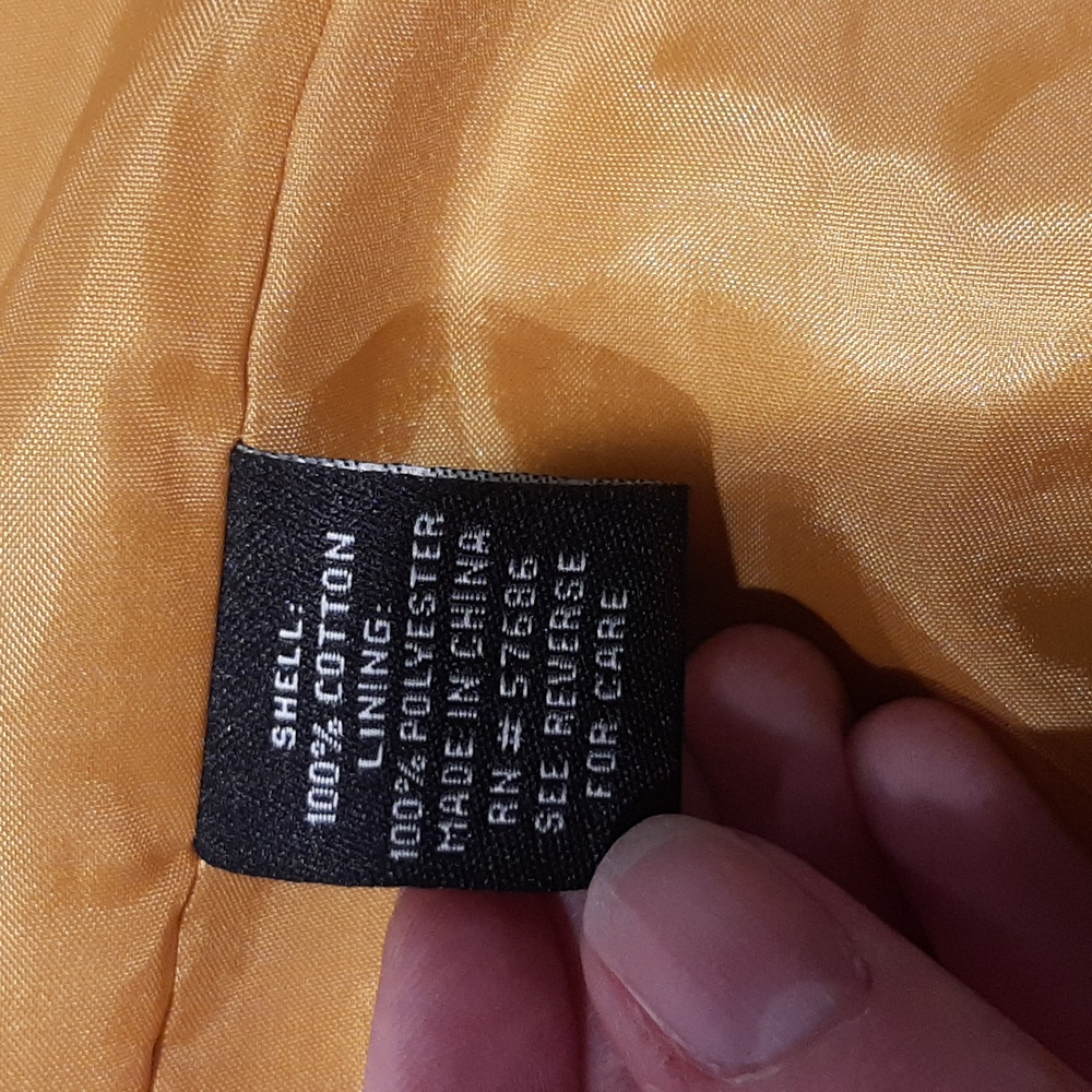 Mustard lightweight coat with hood - Picture 12 of 13